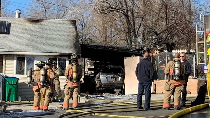 The fire broke out early Wednesday afternoon